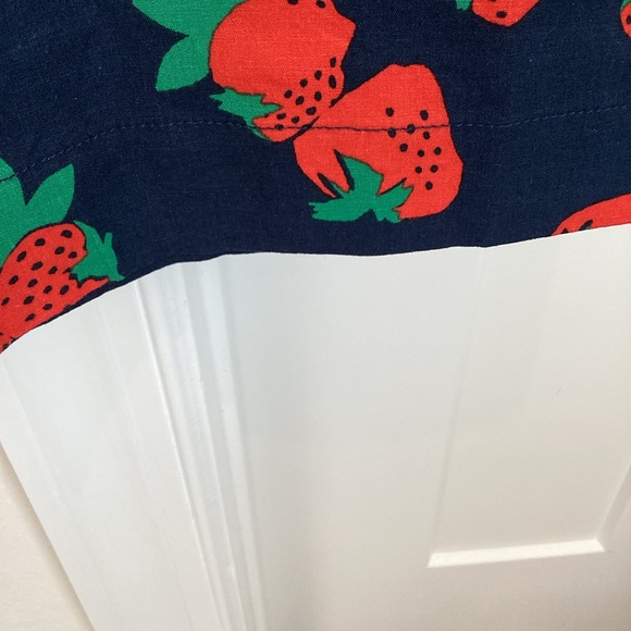 🍓Maeve COLETTE Cropped Printed Linen-Blend Wide-Leg Pants Anthropologie - Picture 7 of 14